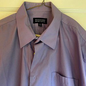 Bergamo New York Purple Shirt (17-17.5, 34/35)